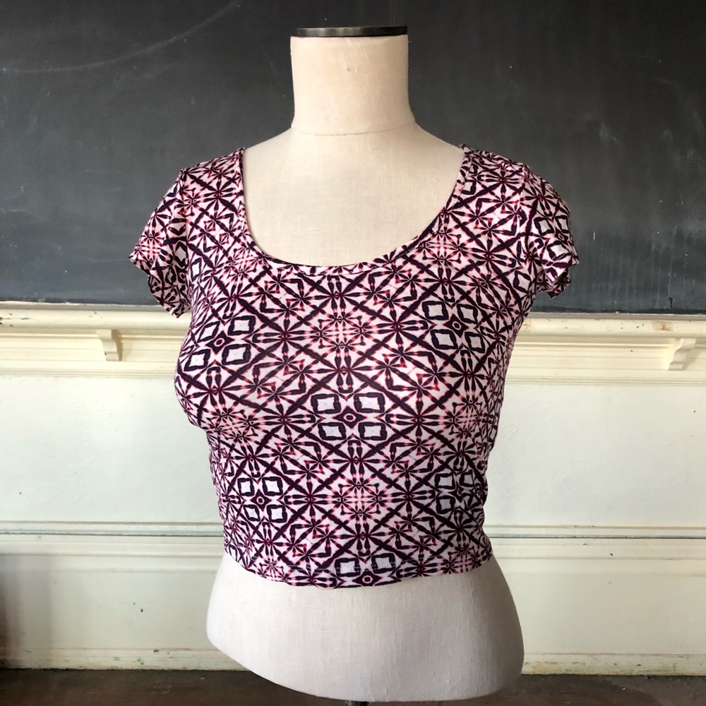 Boho crop top